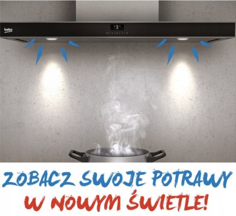 OKAP KUCHENNY PODSZAFKOWY BEKO HNT61110X 60cm - Nobilandia